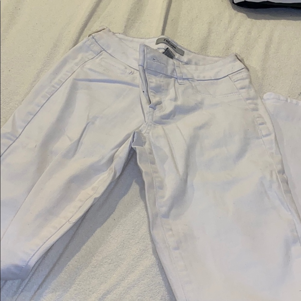White jeans